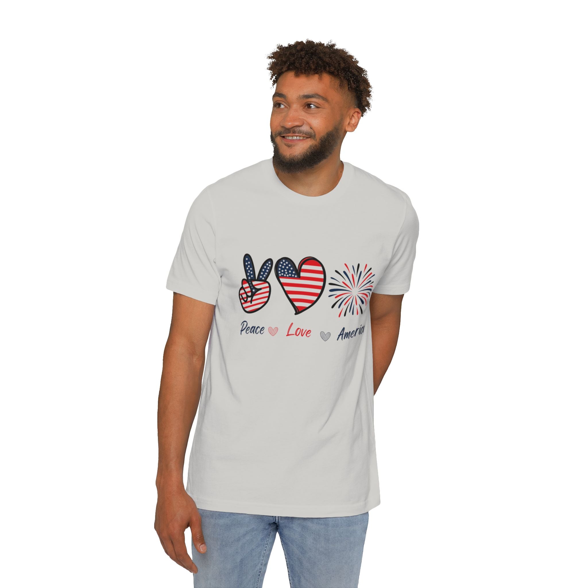 USA-Made Unisex Short-Sleeve Jersey T-Shirt