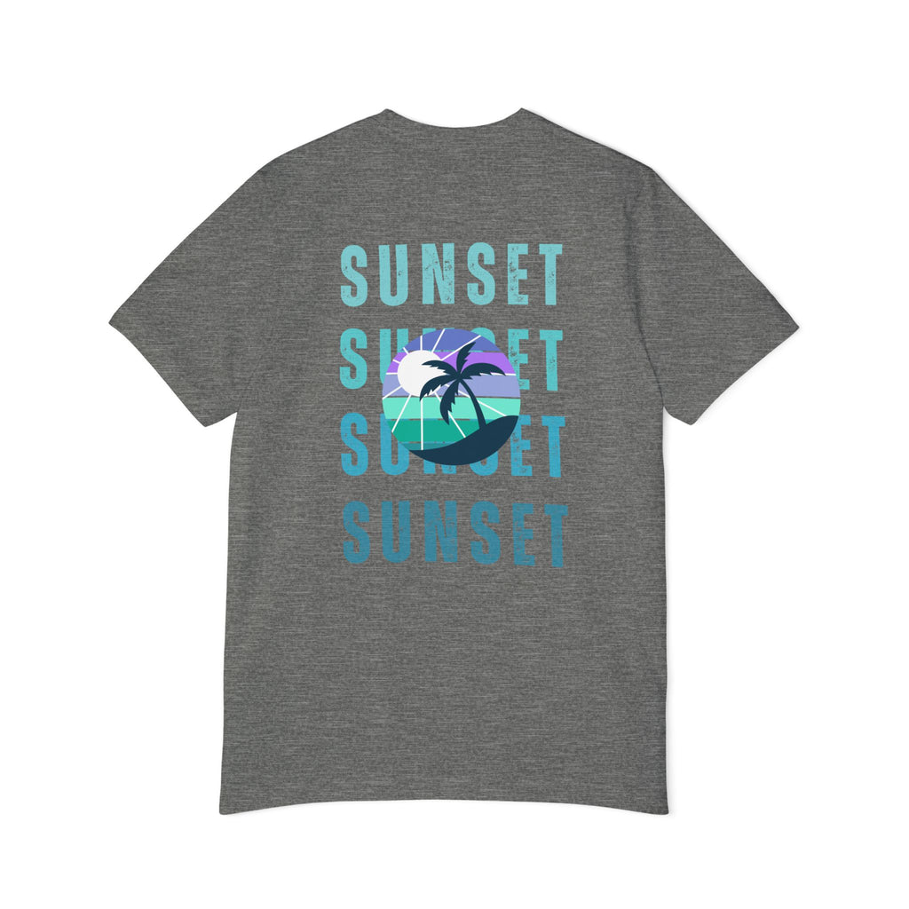 Beachin Sunset USA-Made Unisex Short-Sleeve Jersey T-Shirt