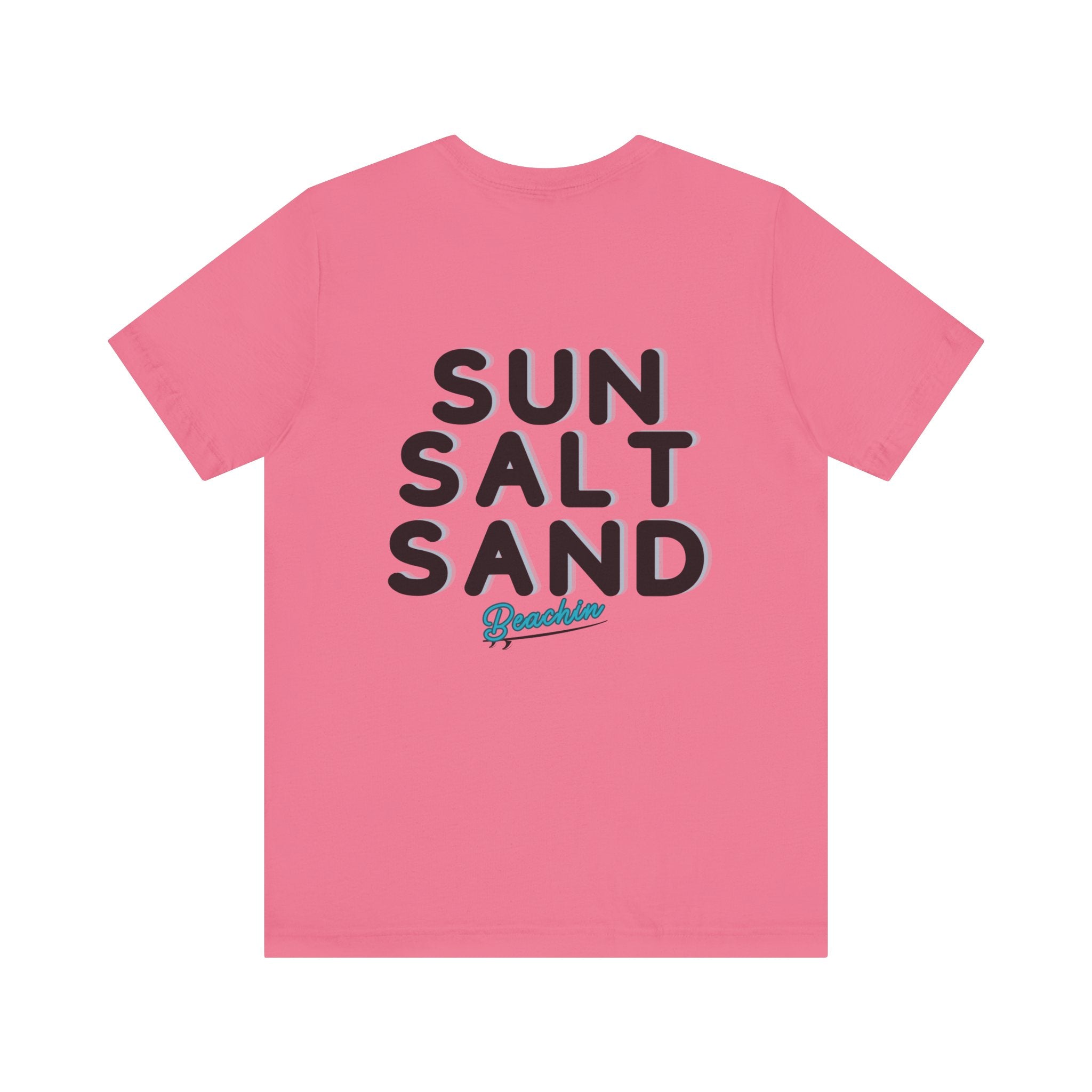 "Sun Salt Sand" Unisex Jersey Short Sleeve Tee