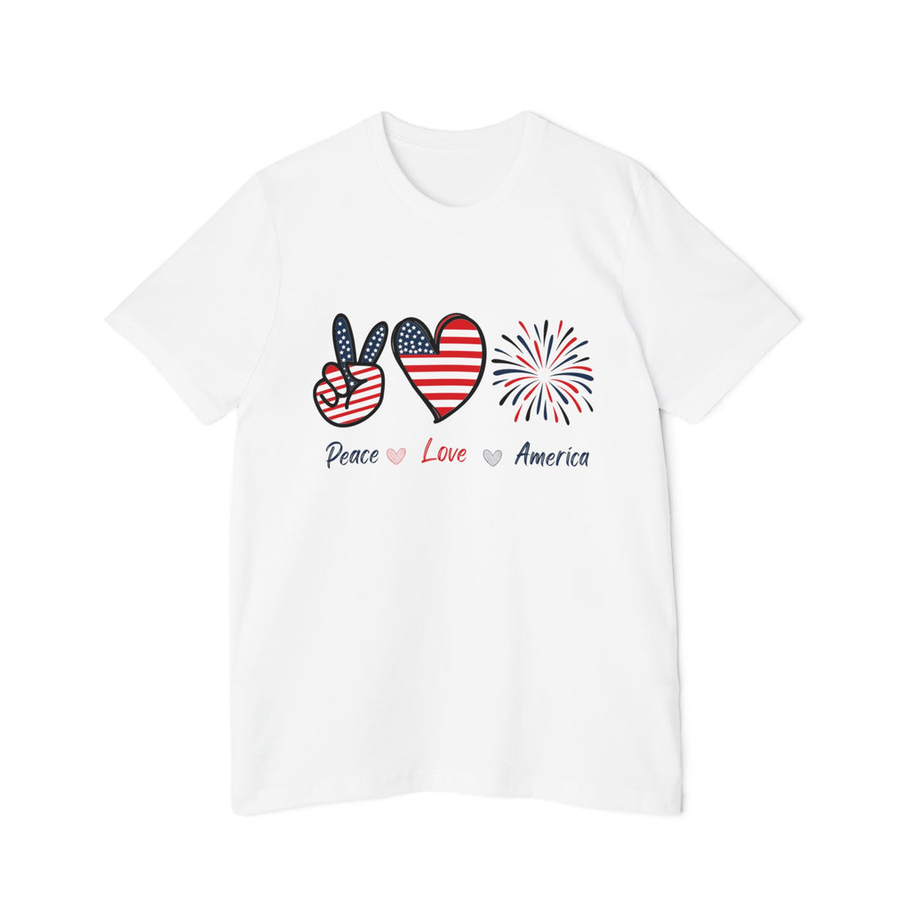 USA-Made Unisex Short-Sleeve Jersey T-Shirt