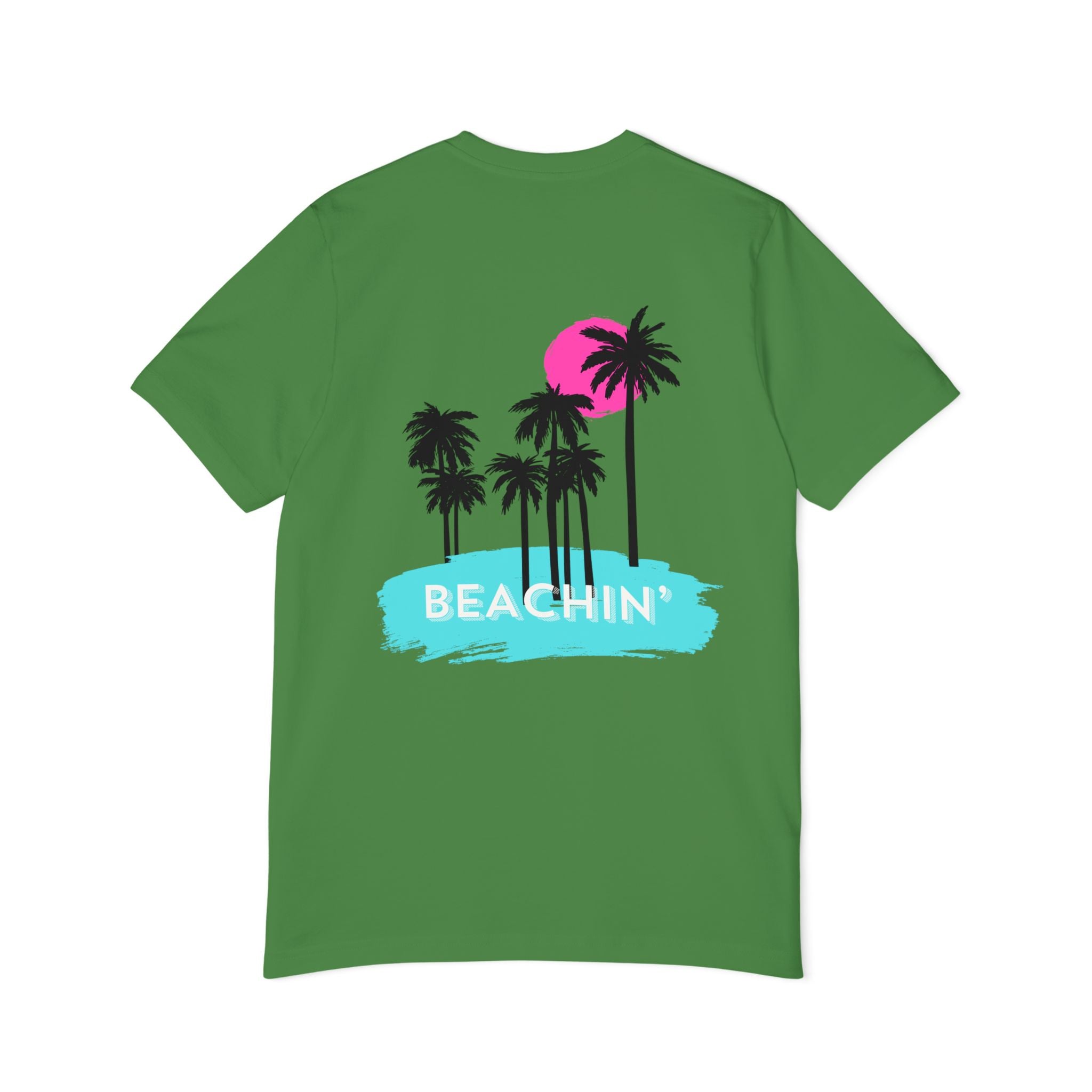 Beachin Palms USA-Made Unisex Short-Sleeve Jersey T-Shirt
