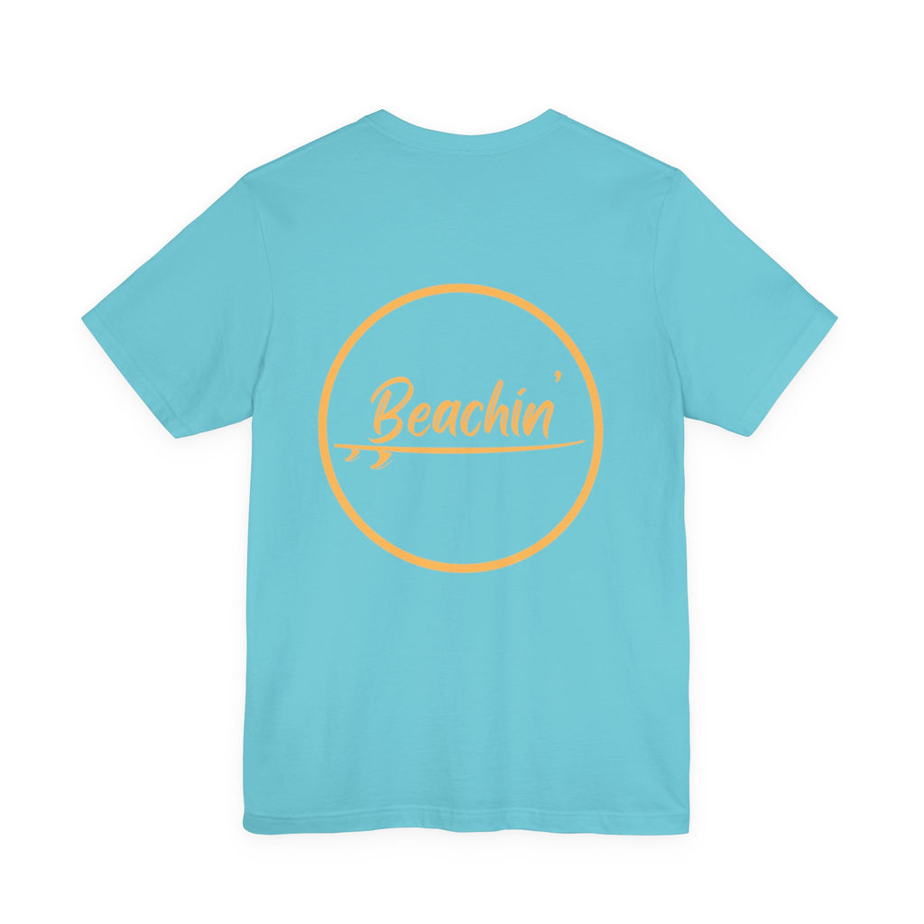 Beachin' Unisex Tee, Summer Casual Shirt, Vacation Apparel, Coastal Style Top