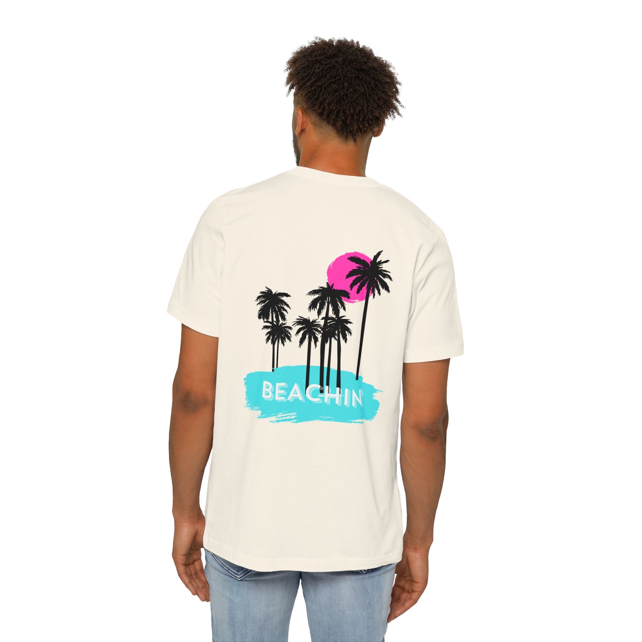 Beachin Palms USA-Made Unisex Short-Sleeve Jersey T-Shirt
