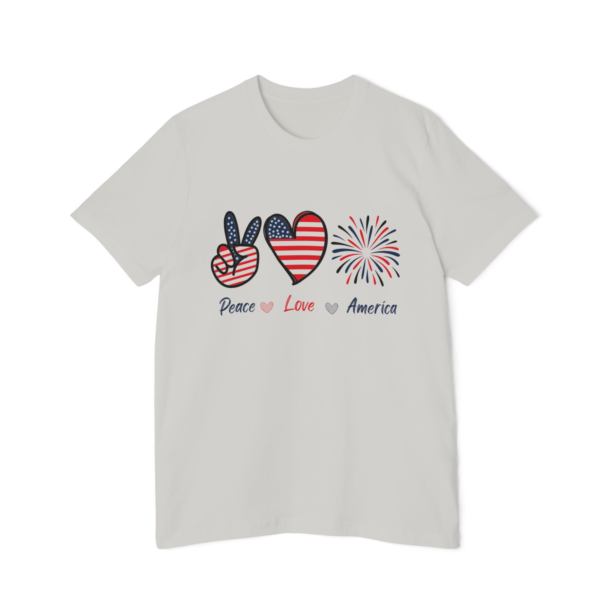 USA-Made Unisex Short-Sleeve Jersey T-Shirt