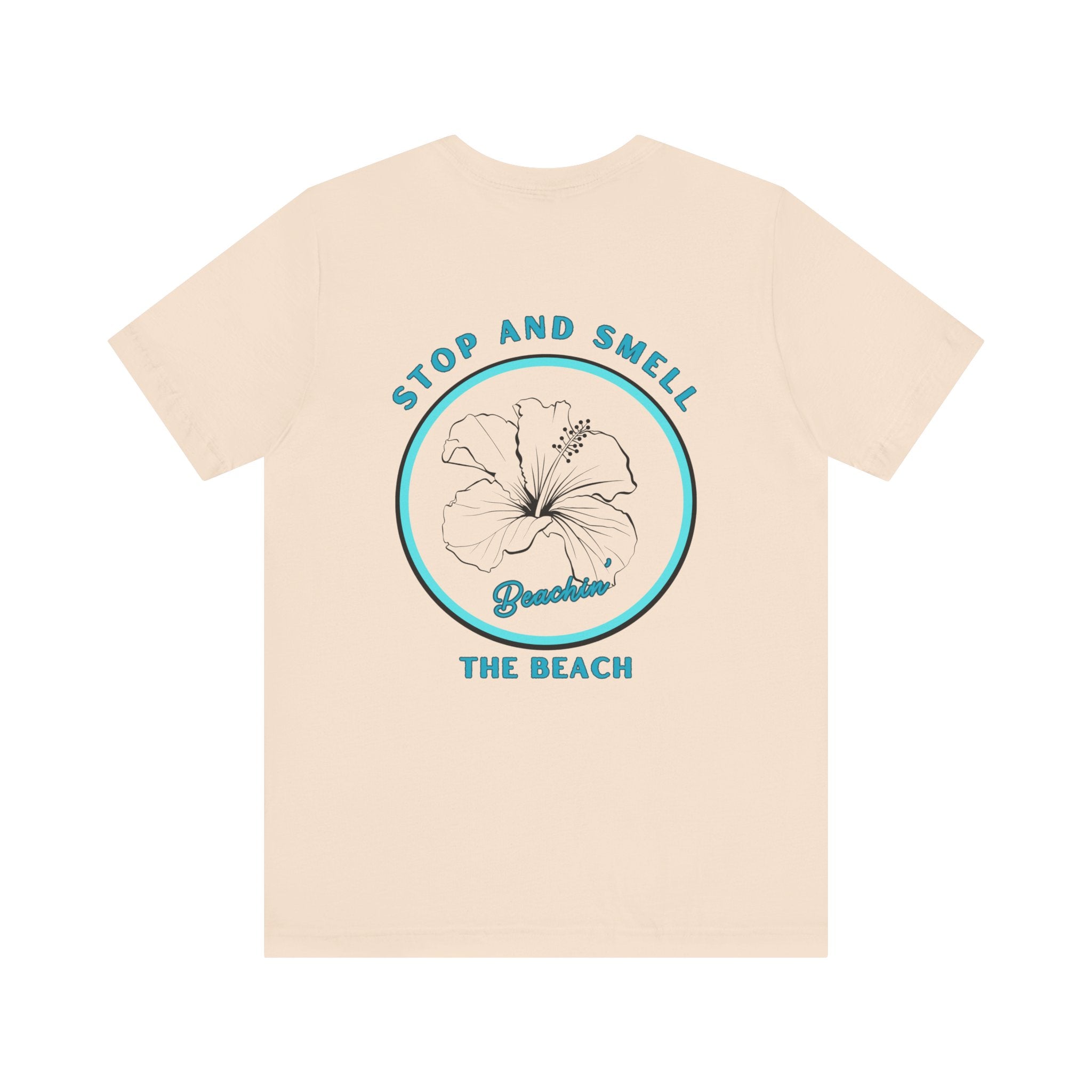 Stop and Smell the Beach Unisex Jersey Short Sleeve Tee