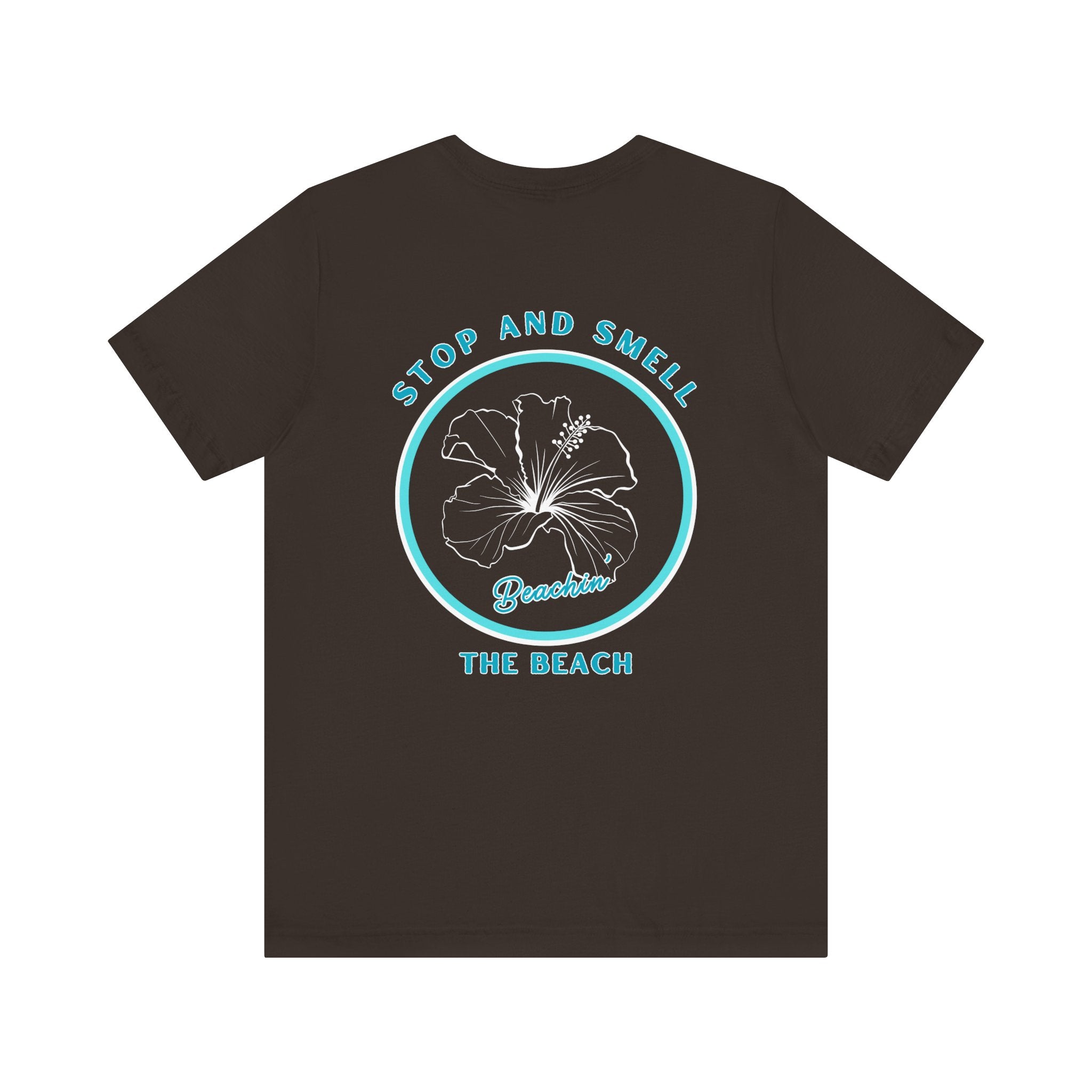 Stop and Smell the Beach Unisex Jersey Short Sleeve Tee