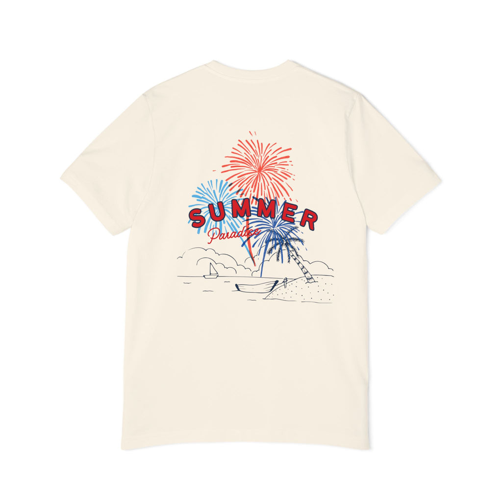 Summer Paradise USA-Made Unisex Short-Sleeve Jersey T-Shirt