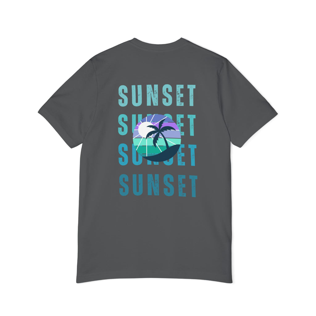 Beachin Sunset USA-Made Unisex Short-Sleeve Jersey T-Shirt