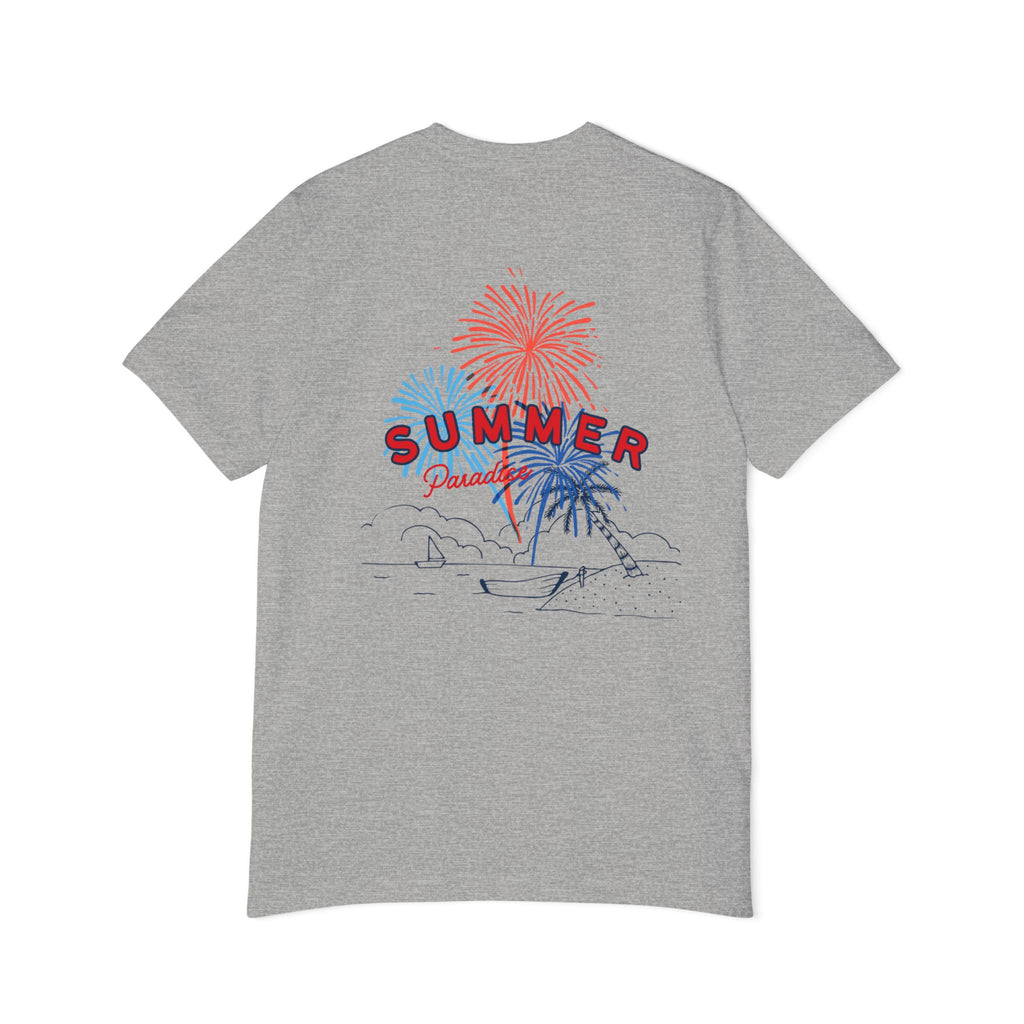 Summer Paradise USA-Made Unisex Short-Sleeve Jersey T-Shirt