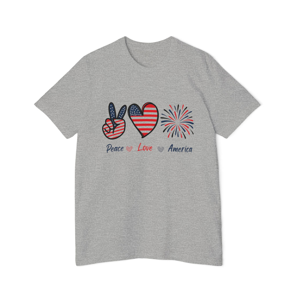 USA-Made Unisex Short-Sleeve Jersey T-Shirt