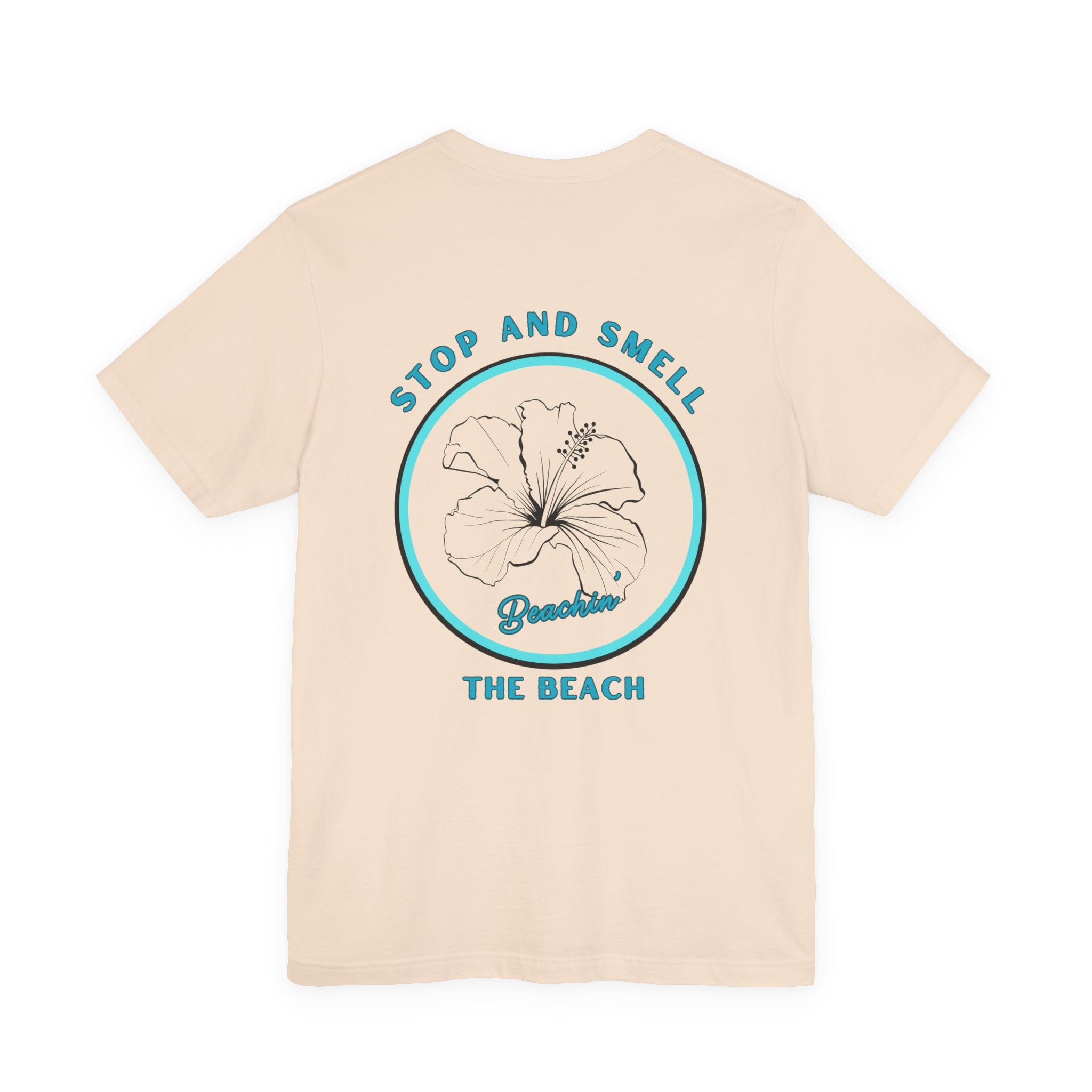 Stop and Smell the Beach Unisex Jersey Short Sleeve Tee