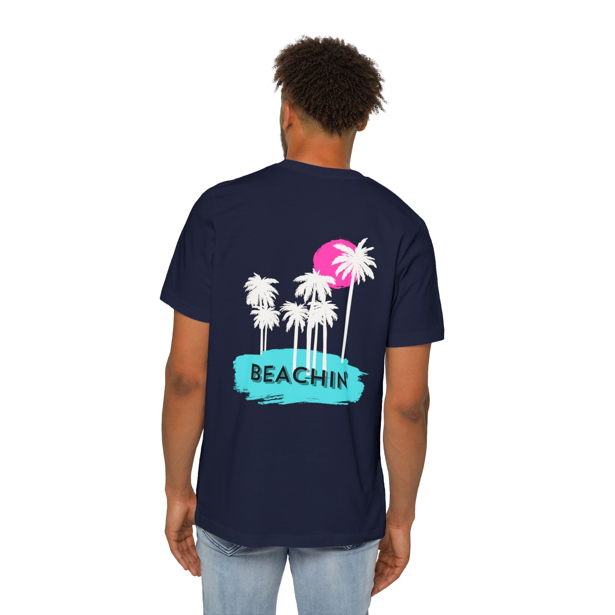 Beachin Palms USA-Made Unisex Short-Sleeve Jersey T-Shirt