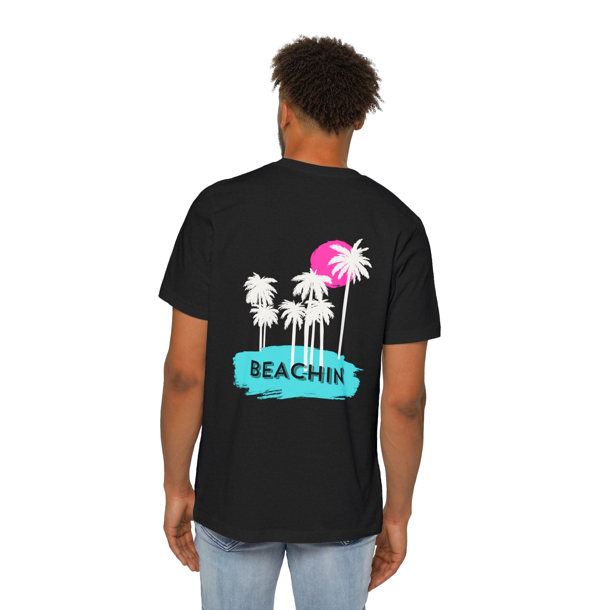 Beachin Palms USA-Made Unisex Short-Sleeve Jersey T-Shirt