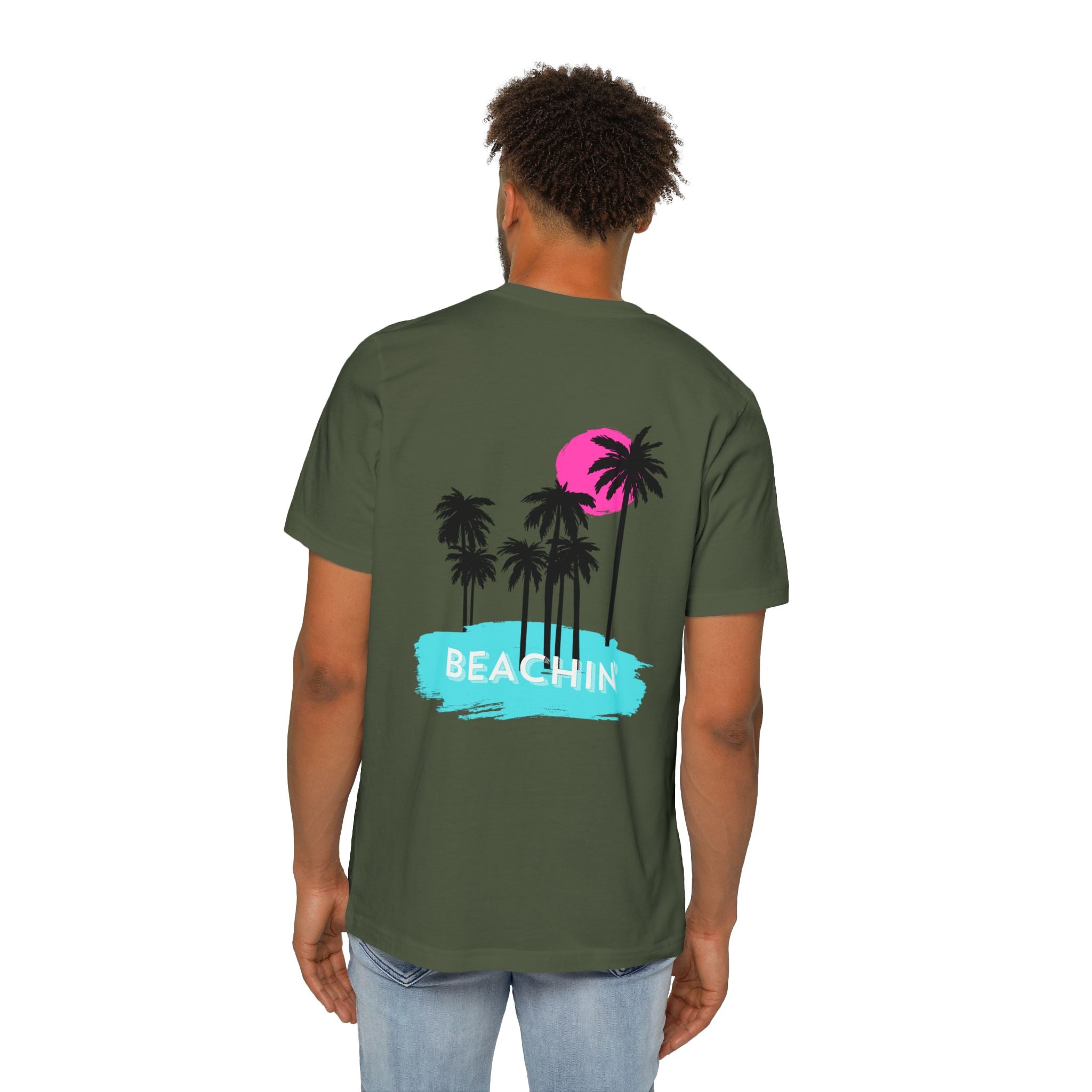 Beachin Palms USA-Made Unisex Short-Sleeve Jersey T-Shirt