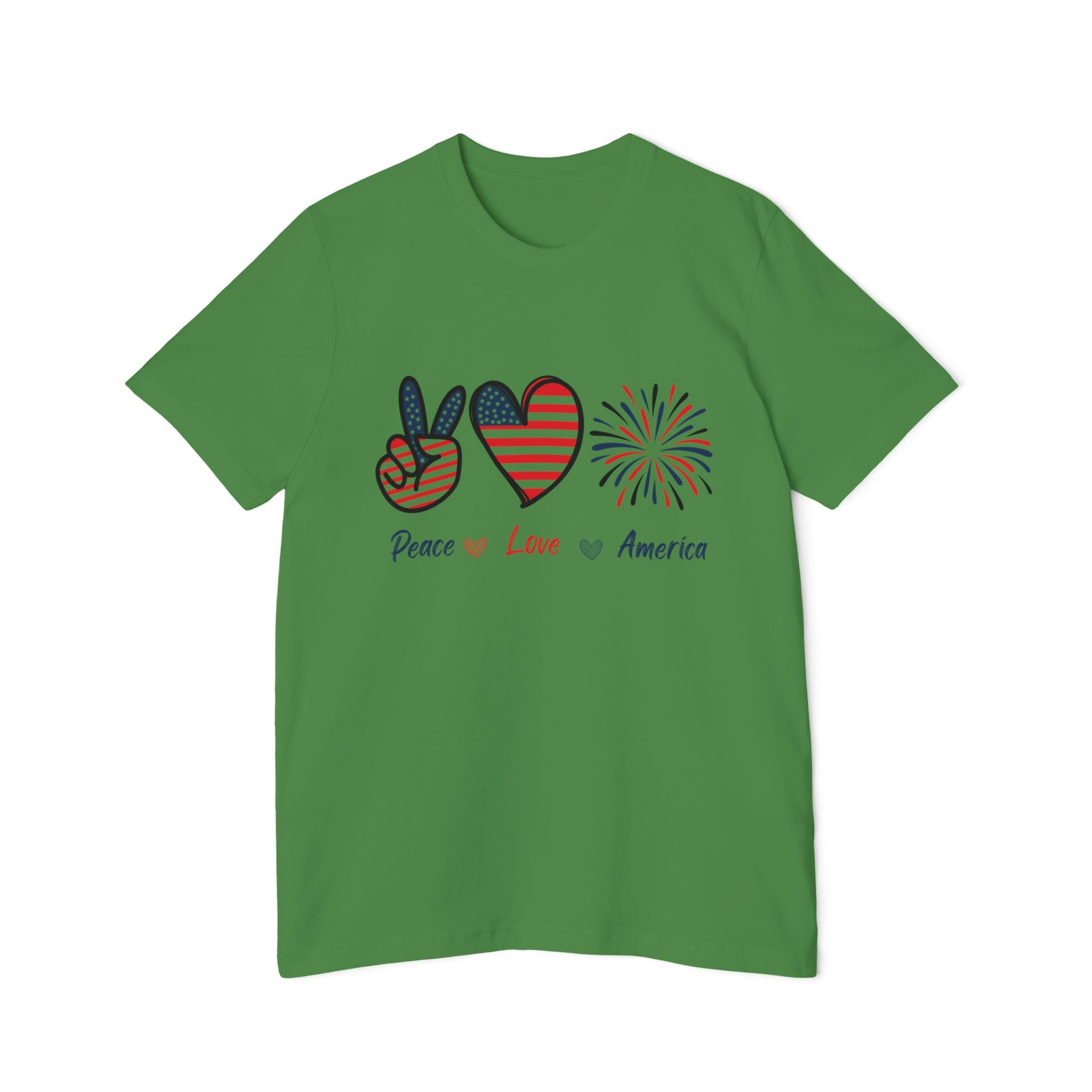 USA-Made Unisex Short-Sleeve Jersey T-Shirt