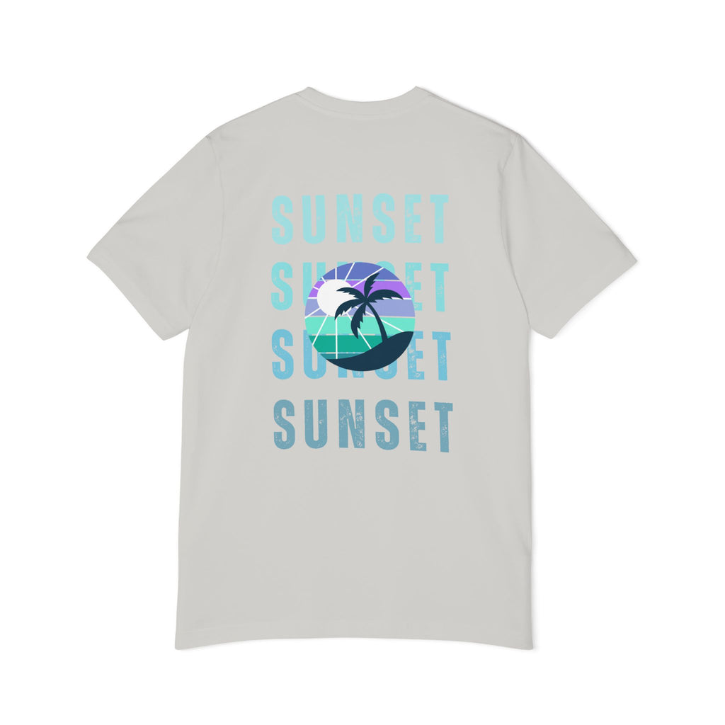 Beachin Sunset USA-Made Unisex Short-Sleeve Jersey T-Shirt