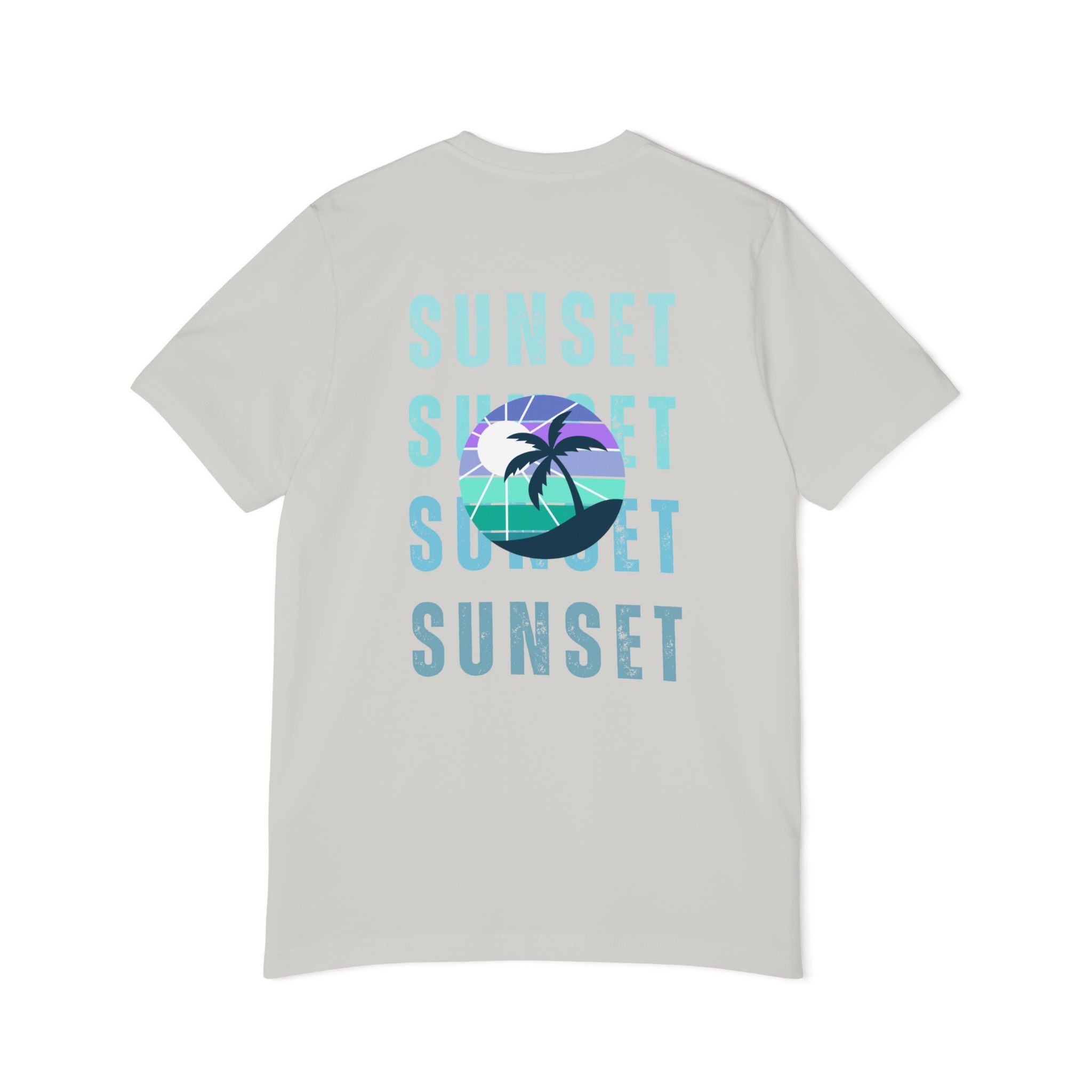 Beachin Sunset USA-Made Unisex Short-Sleeve Jersey T-Shirt
