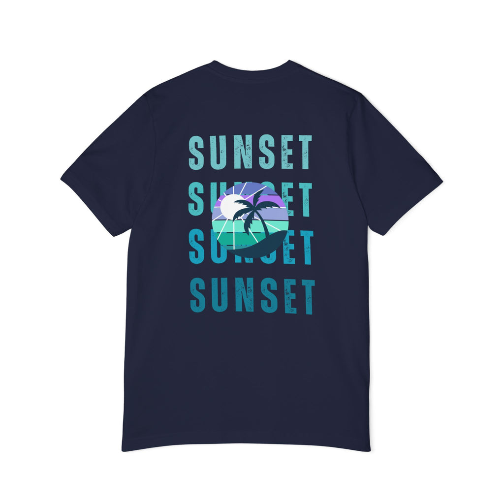 Beachin Sunset USA-Made Unisex Short-Sleeve Jersey T-Shirt