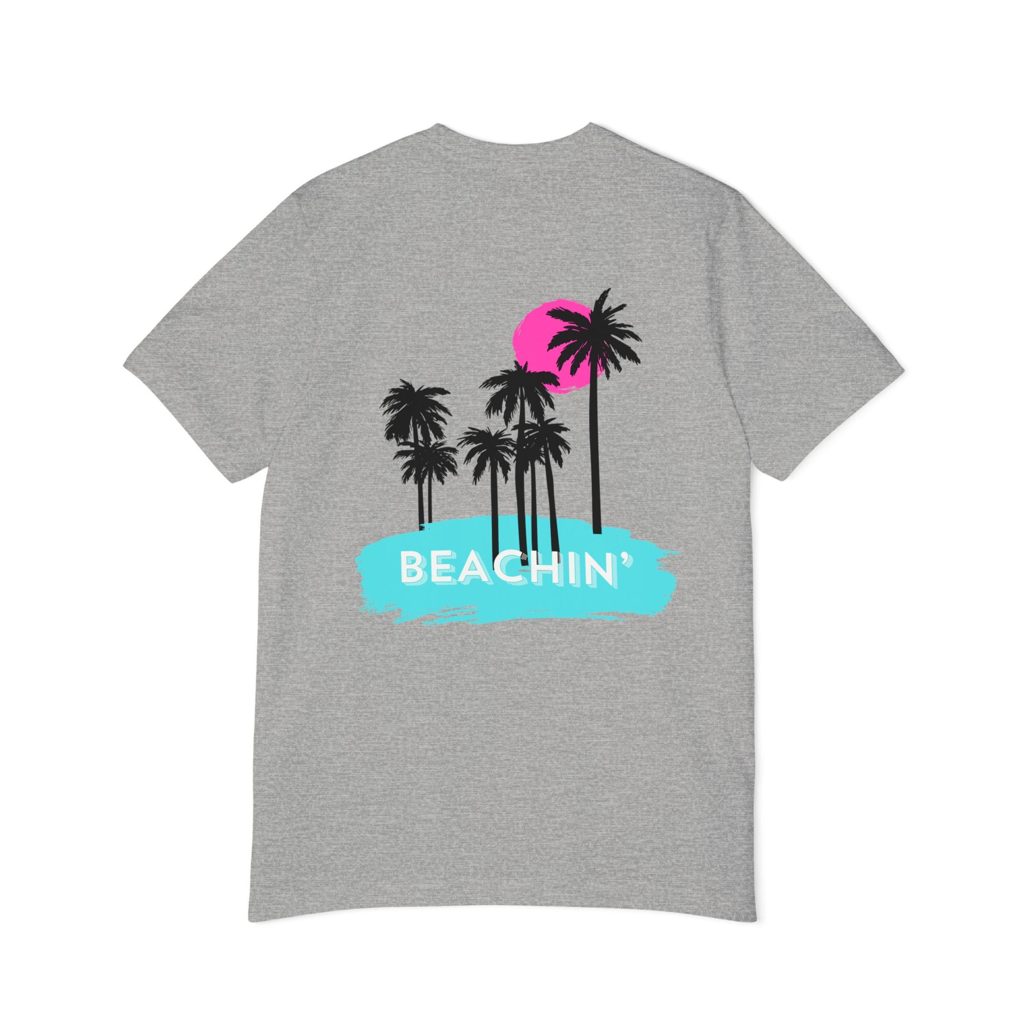 Beachin Palms USA-Made Unisex Short-Sleeve Jersey T-Shirt