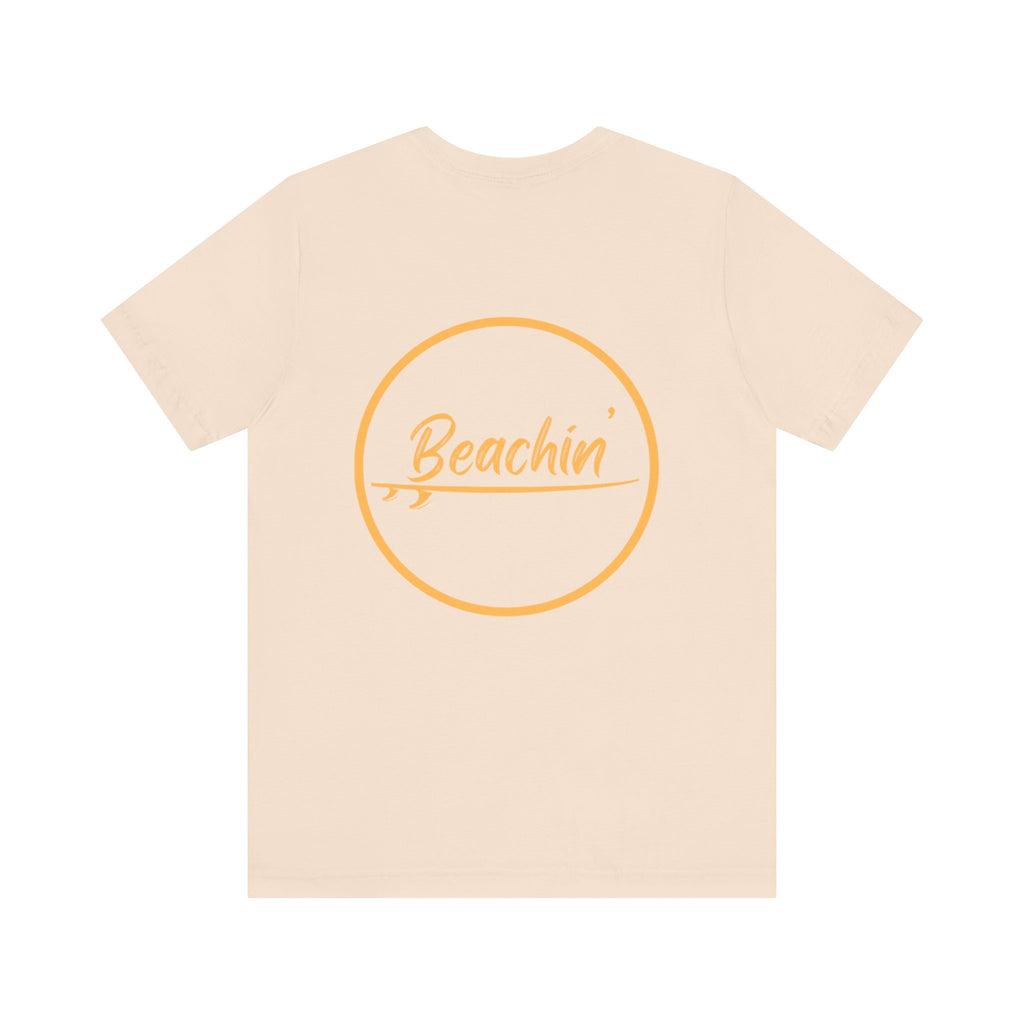 Beachin' Unisex Tee, Summer Casual Shirt, Vacation Apparel, Coastal Style Top