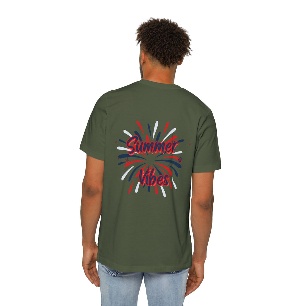Summer Vibes USA-Made Unisex Short-Sleeve Jersey T-Shirt