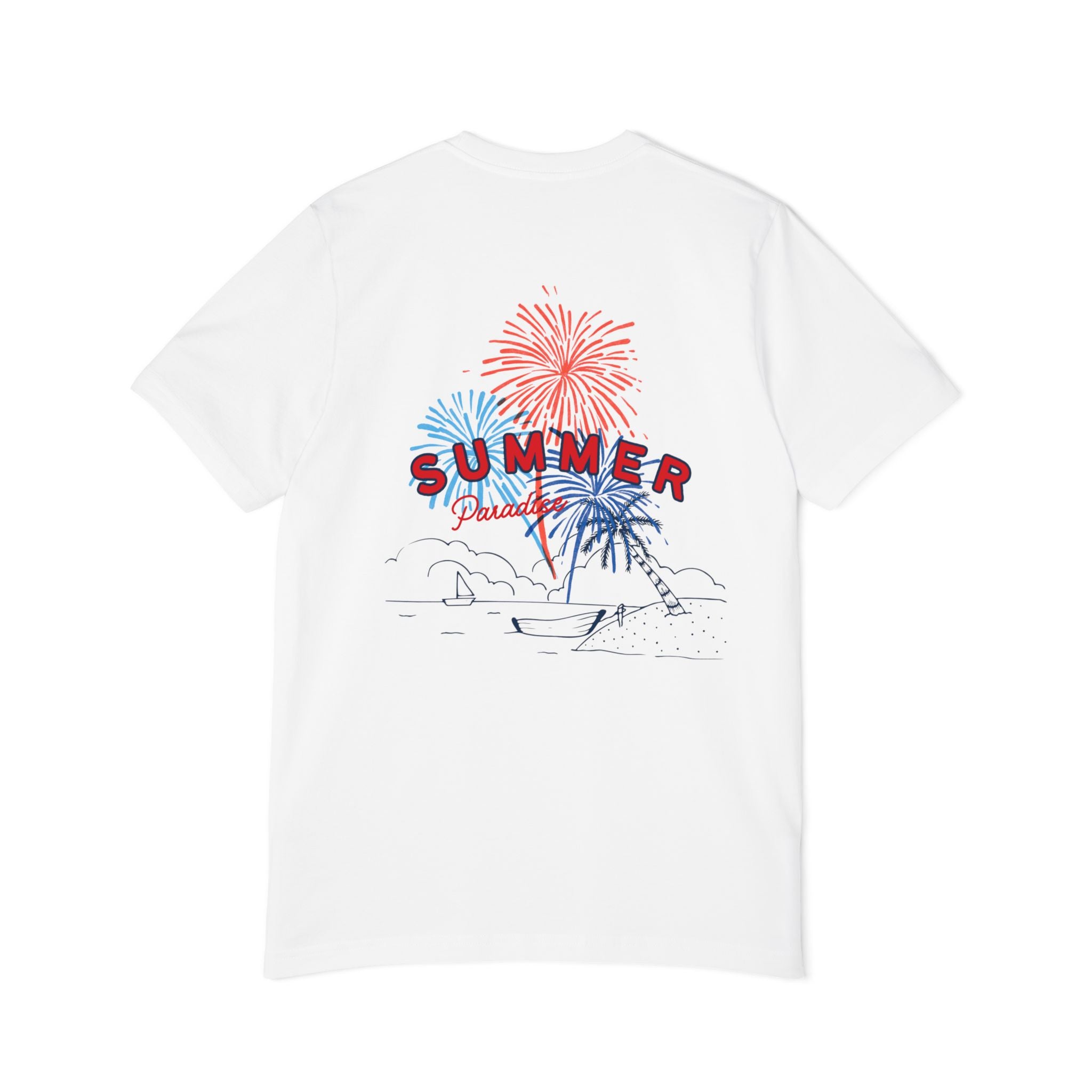 Summer Paradise USA-Made Unisex Short-Sleeve Jersey T-Shirt
