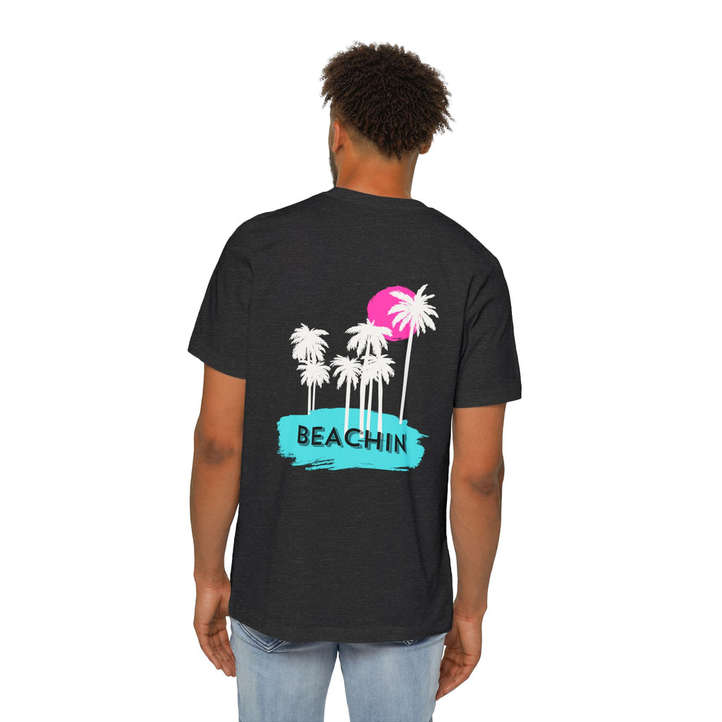 Beachin Palms USA-Made Unisex Short-Sleeve Jersey T-Shirt