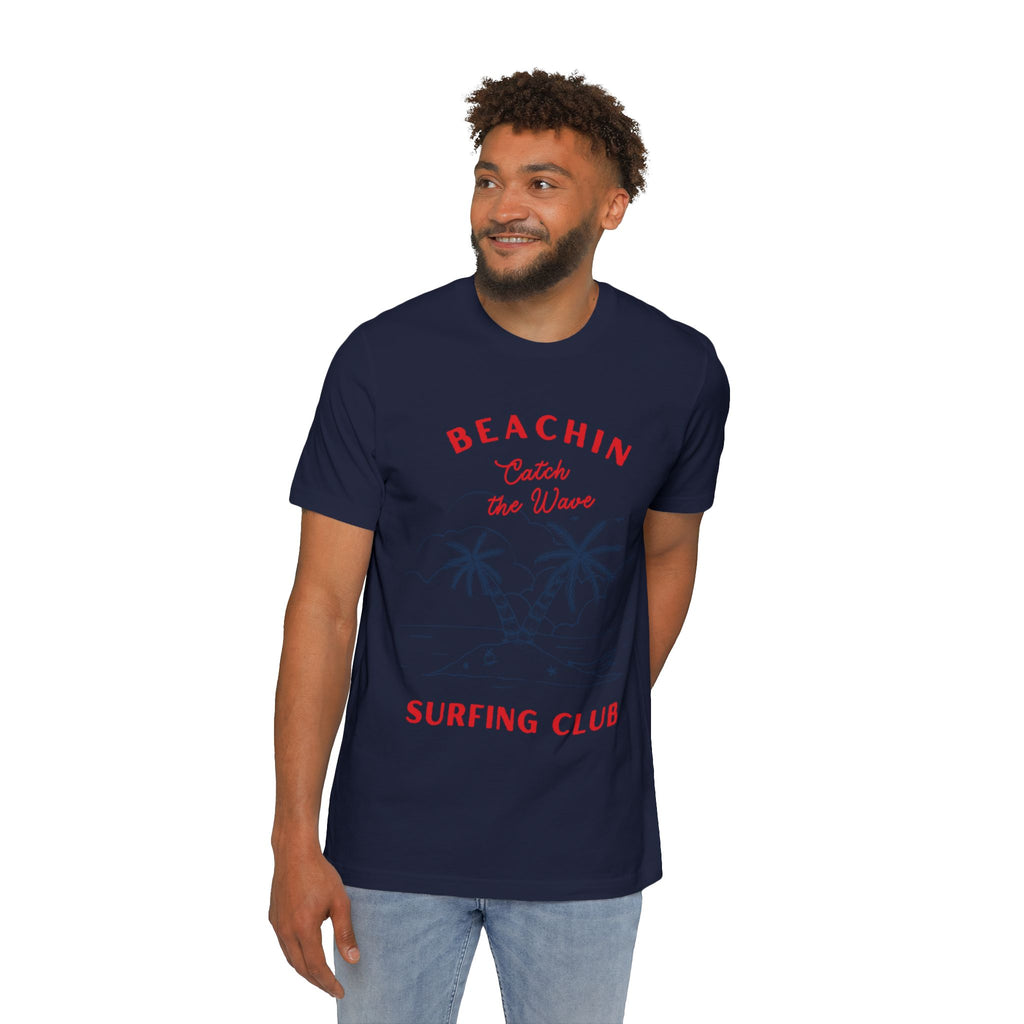 Surfing Club USA-Made Unisex Short-Sleeve Jersey T-Shirt