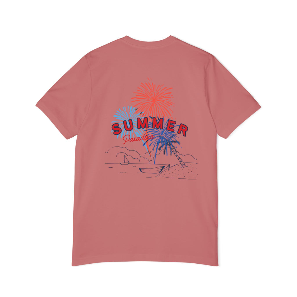 Summer Paradise USA-Made Unisex Short-Sleeve Jersey T-Shirt