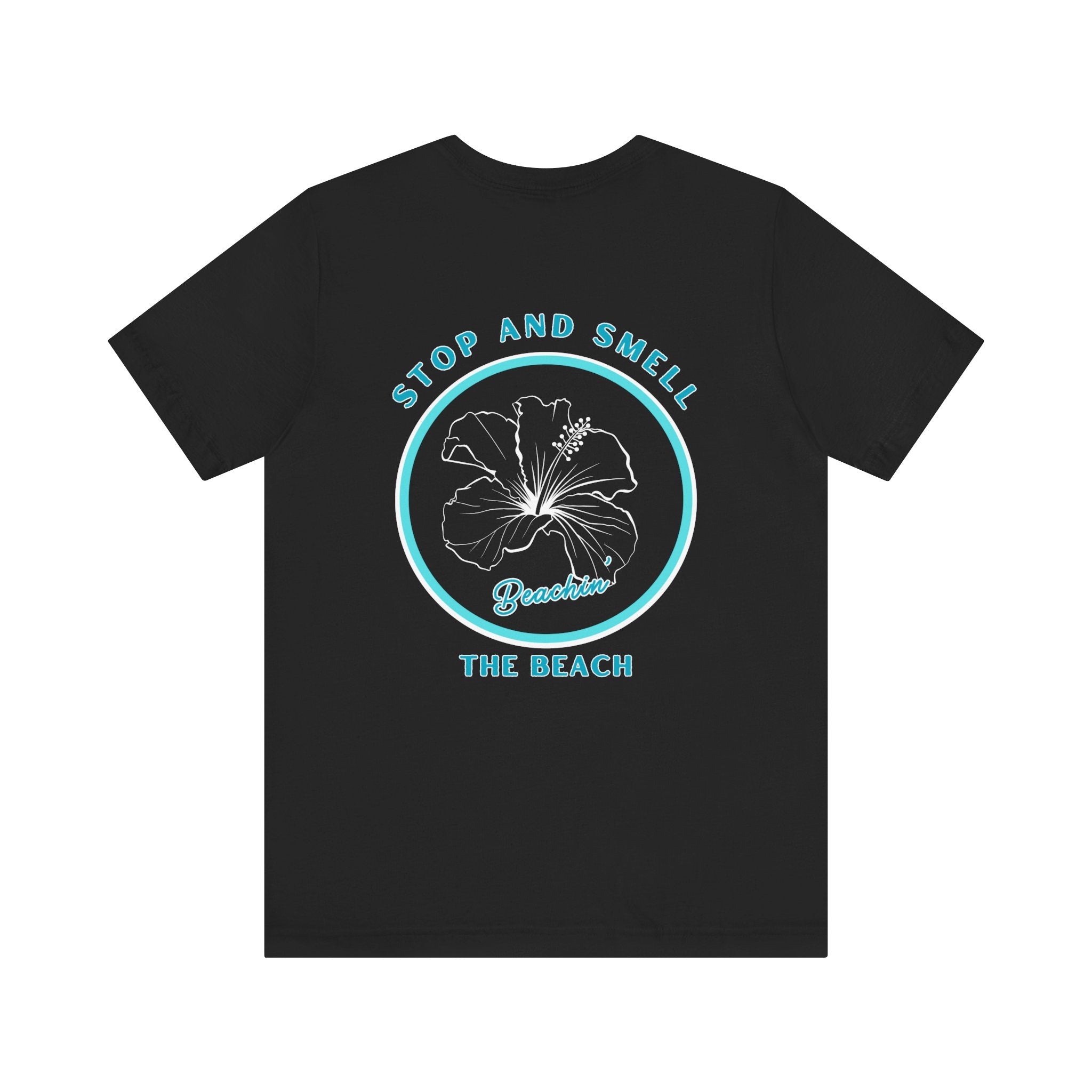 Stop and Smell the Beach Unisex Jersey Short Sleeve Tee