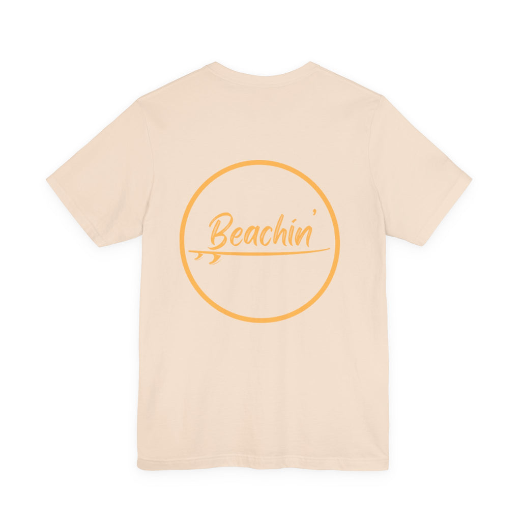 Beachin' Unisex Tee, Summer Casual Shirt, Vacation Apparel, Coastal Style Top