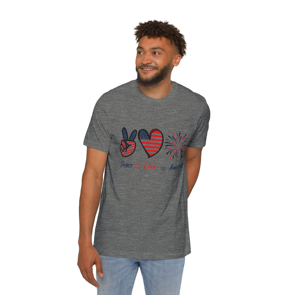 USA-Made Unisex Short-Sleeve Jersey T-Shirt