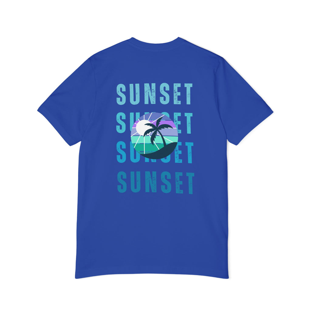 Beachin Sunset USA-Made Unisex Short-Sleeve Jersey T-Shirt