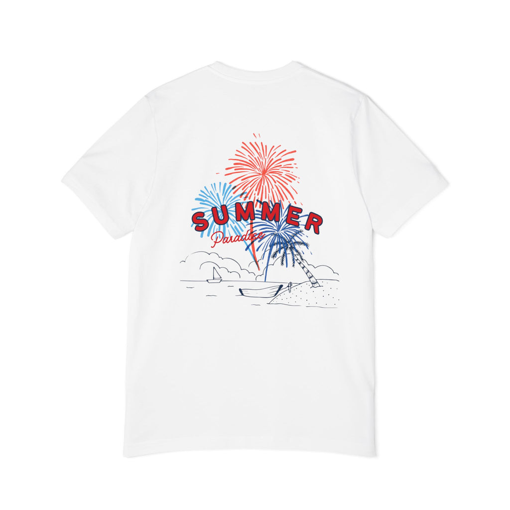 Summer Paradise USA-Made Unisex Short-Sleeve Jersey T-Shirt
