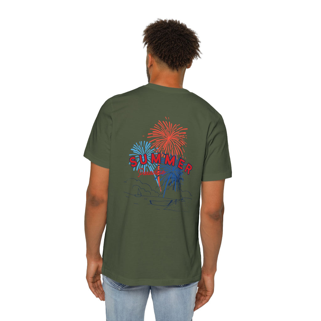 Summer Paradise USA-Made Unisex Short-Sleeve Jersey T-Shirt