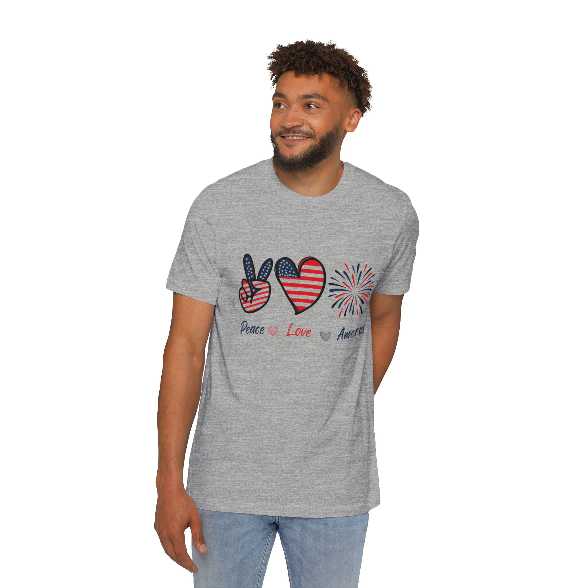 USA-Made Unisex Short-Sleeve Jersey T-Shirt