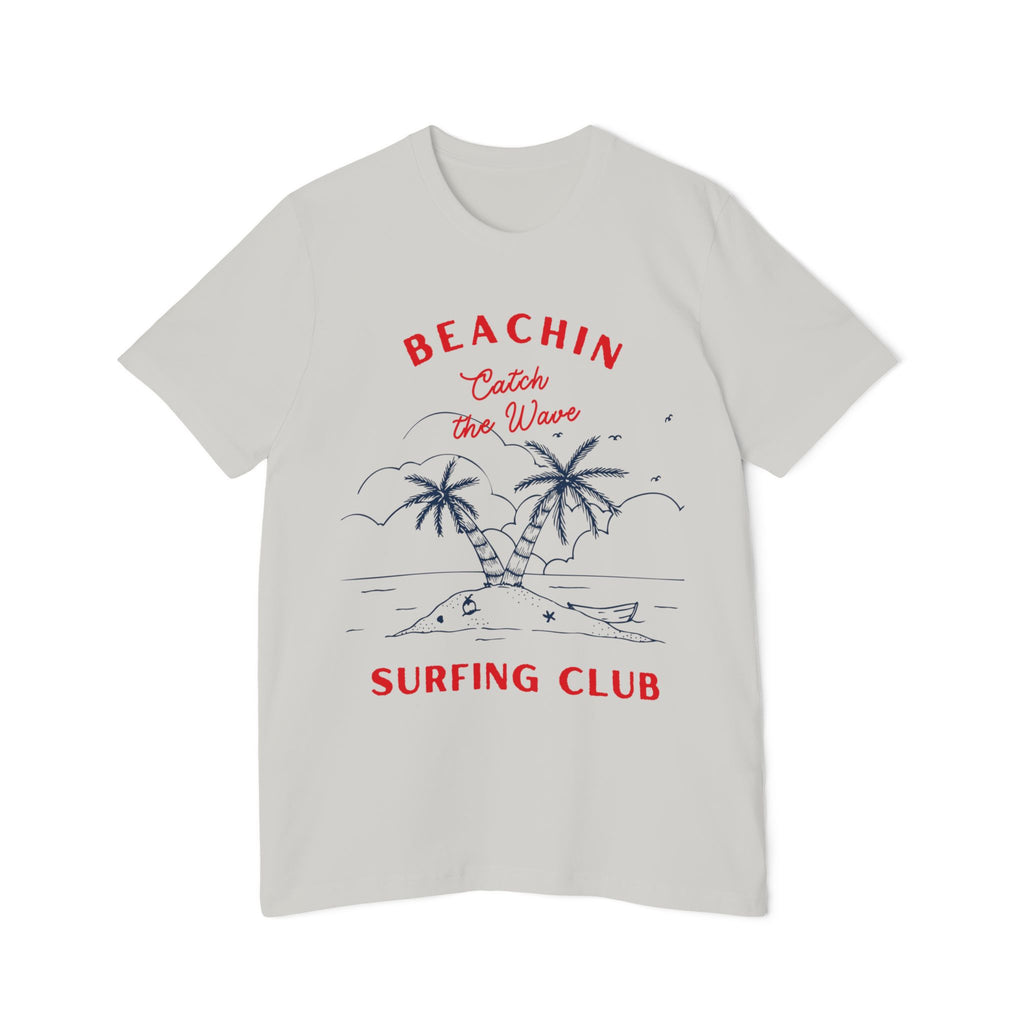 Surfing Club USA-Made Unisex Short-Sleeve Jersey T-Shirt