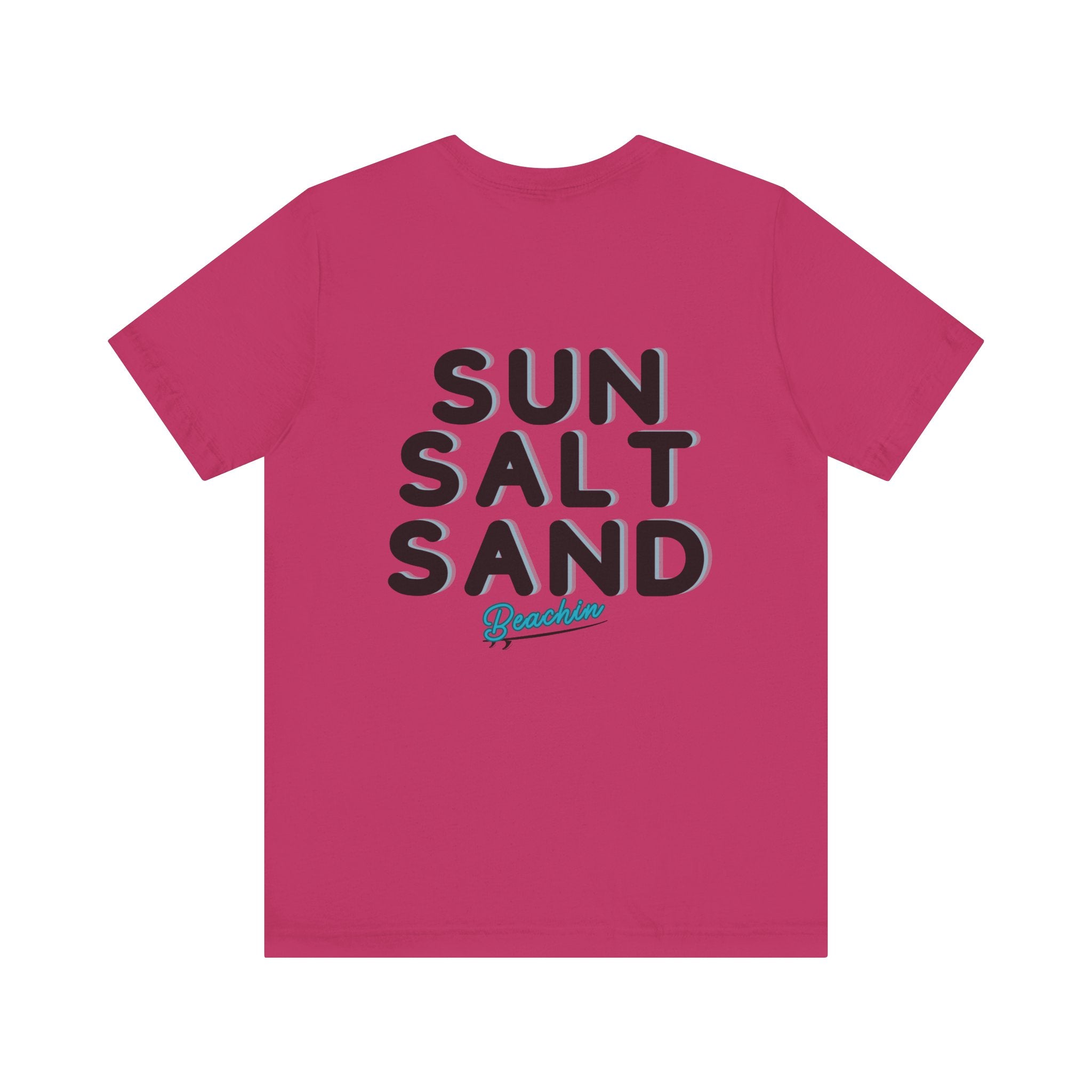 "Sun Salt Sand" Unisex Jersey Short Sleeve Tee