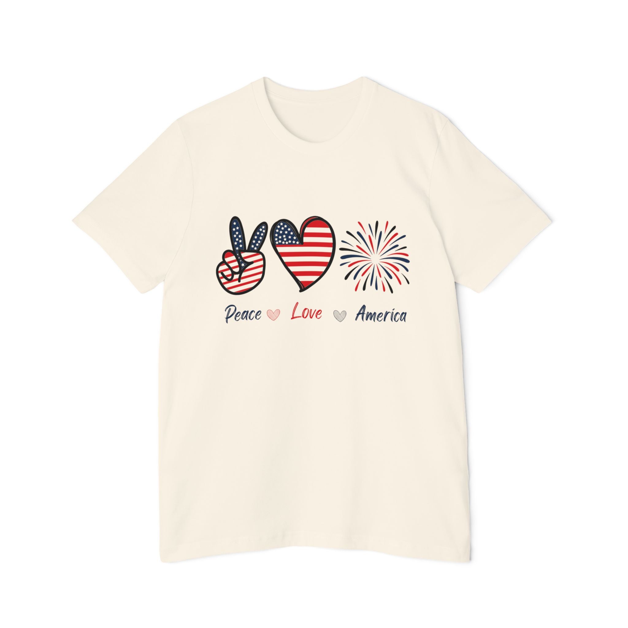 USA-Made Unisex Short-Sleeve Jersey T-Shirt