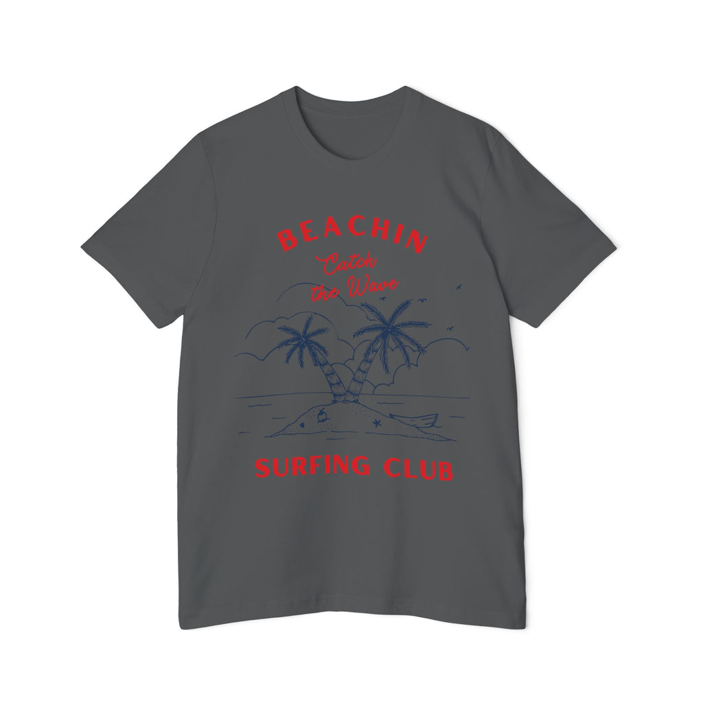 Surfing Club USA-Made Unisex Short-Sleeve Jersey T-Shirt