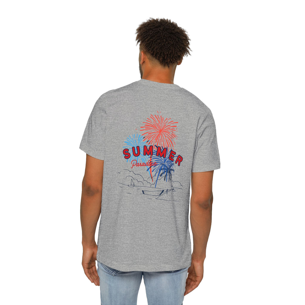Summer Paradise USA-Made Unisex Short-Sleeve Jersey T-Shirt