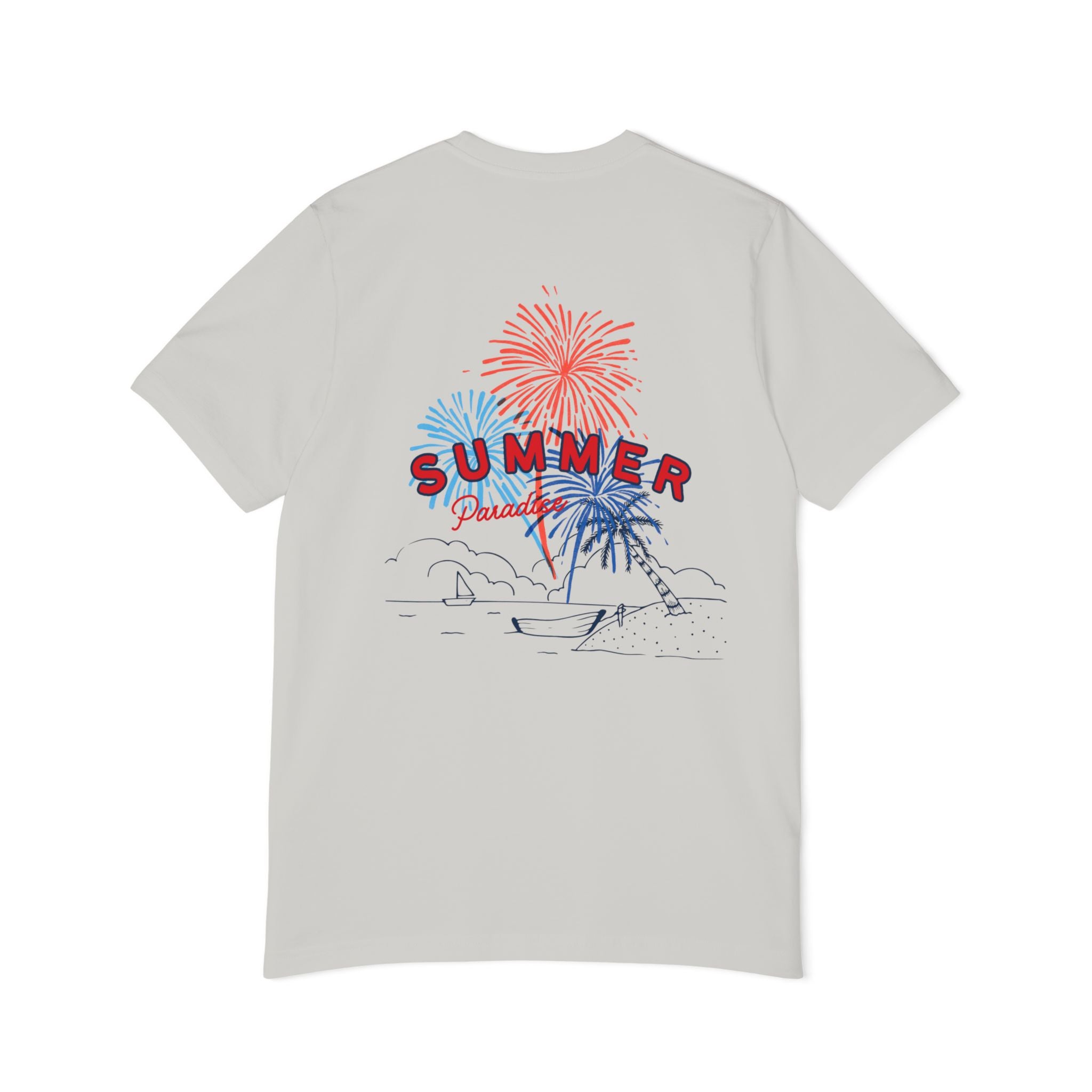Summer Paradise USA-Made Unisex Short-Sleeve Jersey T-Shirt