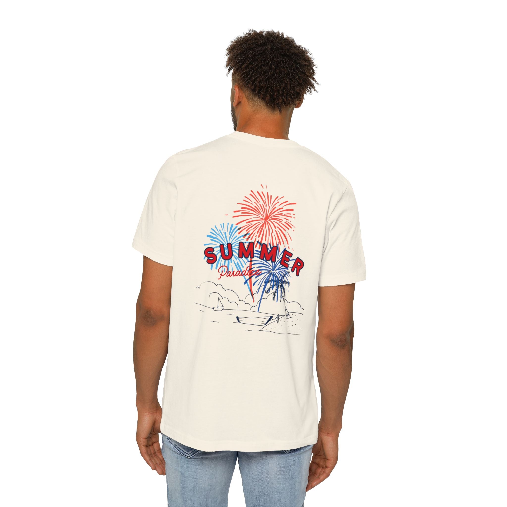 Summer Paradise USA-Made Unisex Short-Sleeve Jersey T-Shirt