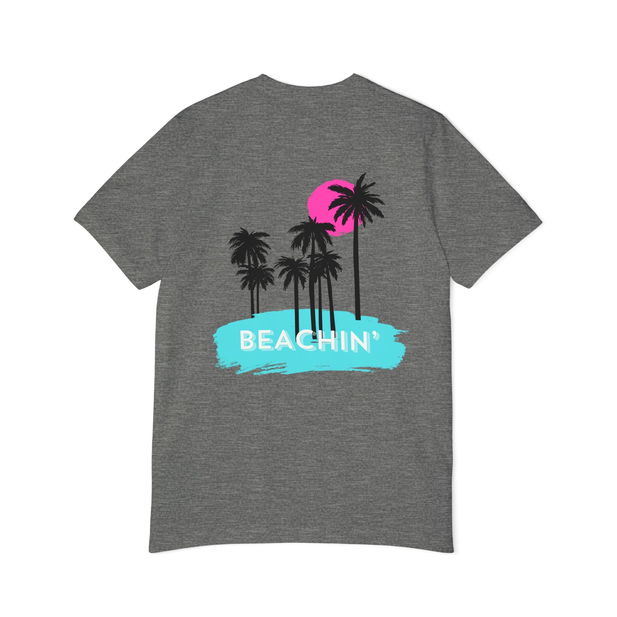 Beachin Palms USA-Made Unisex Short-Sleeve Jersey T-Shirt