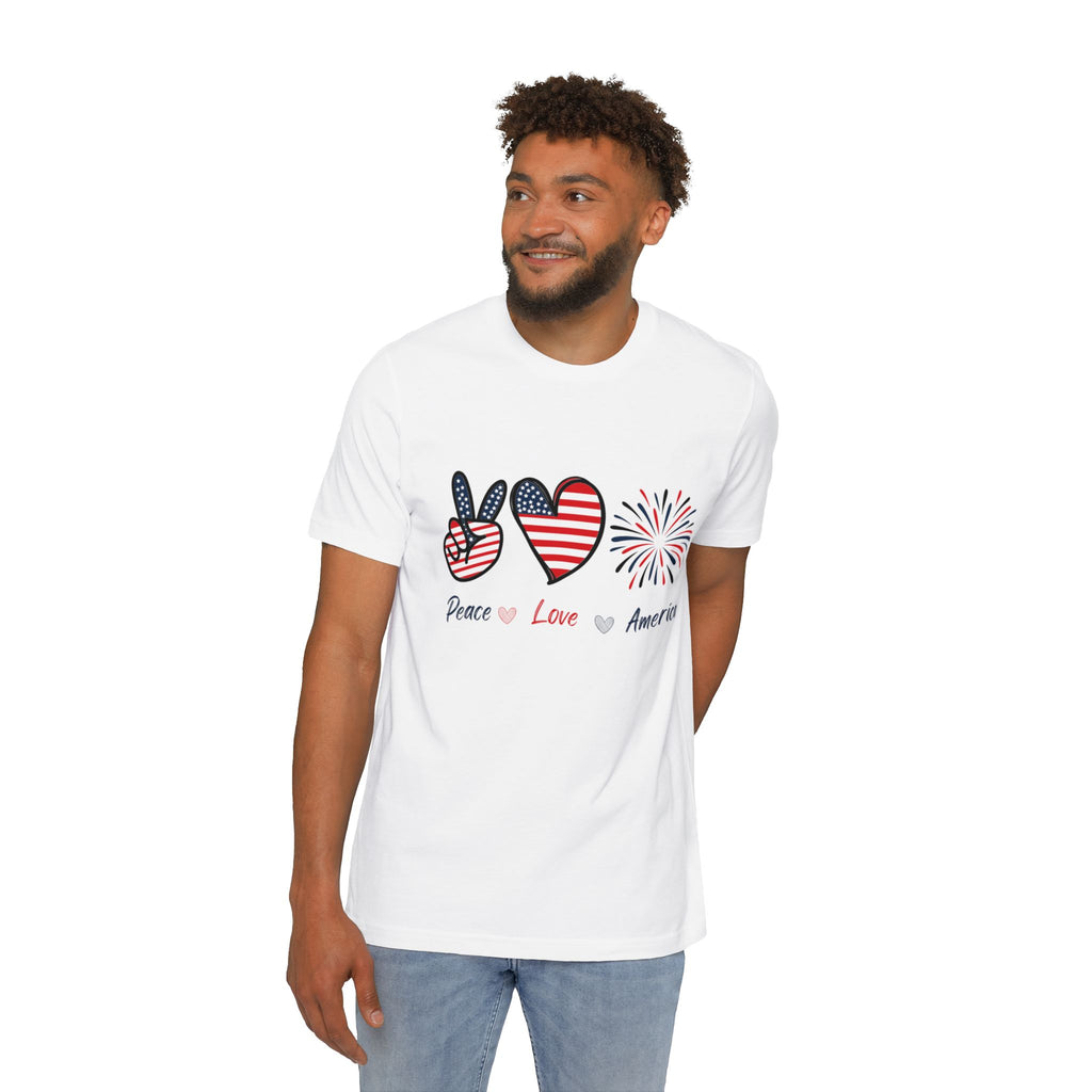 USA-Made Unisex Short-Sleeve Jersey T-Shirt