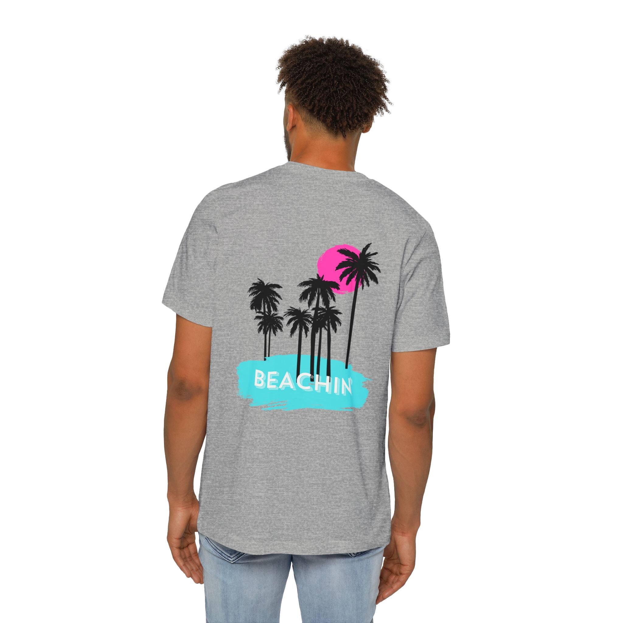 Beachin Palms USA-Made Unisex Short-Sleeve Jersey T-Shirt
